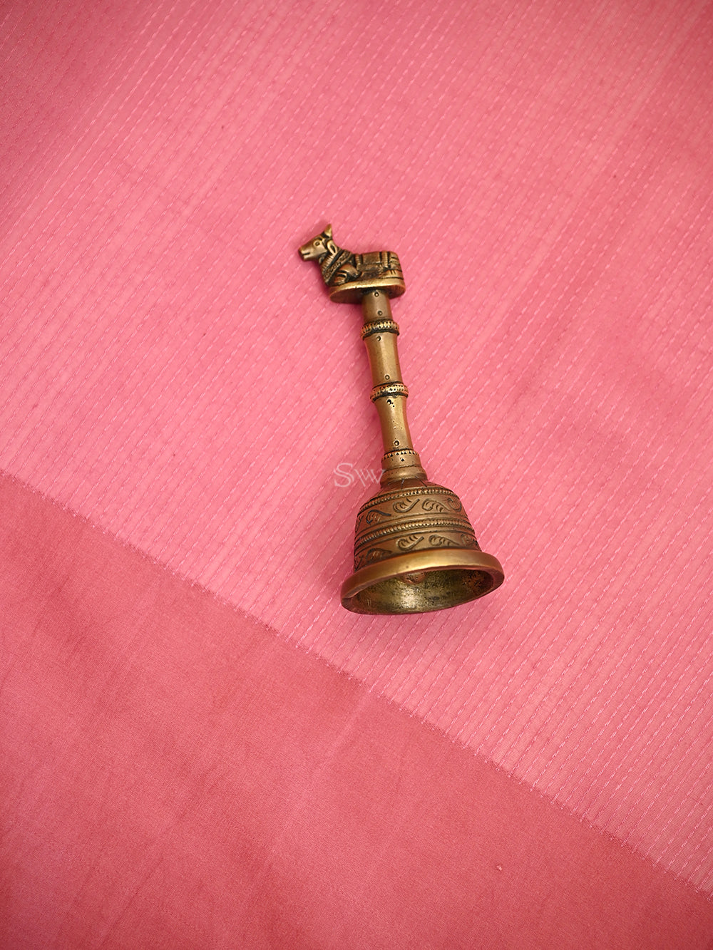 Pastel Pink Cotton Silk Banarasi Saree - Sacred Weaves
