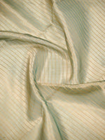 Sea Green Tissue Handloom Banarasi Dupatta - Sacred Weaves