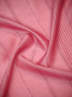 Pink Printed Chanderi Silk Handloom Banarasi Suit - Sacred Weaves