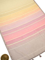 Pastel Purple Chanderi Silk Handloom Banarasi Suit
