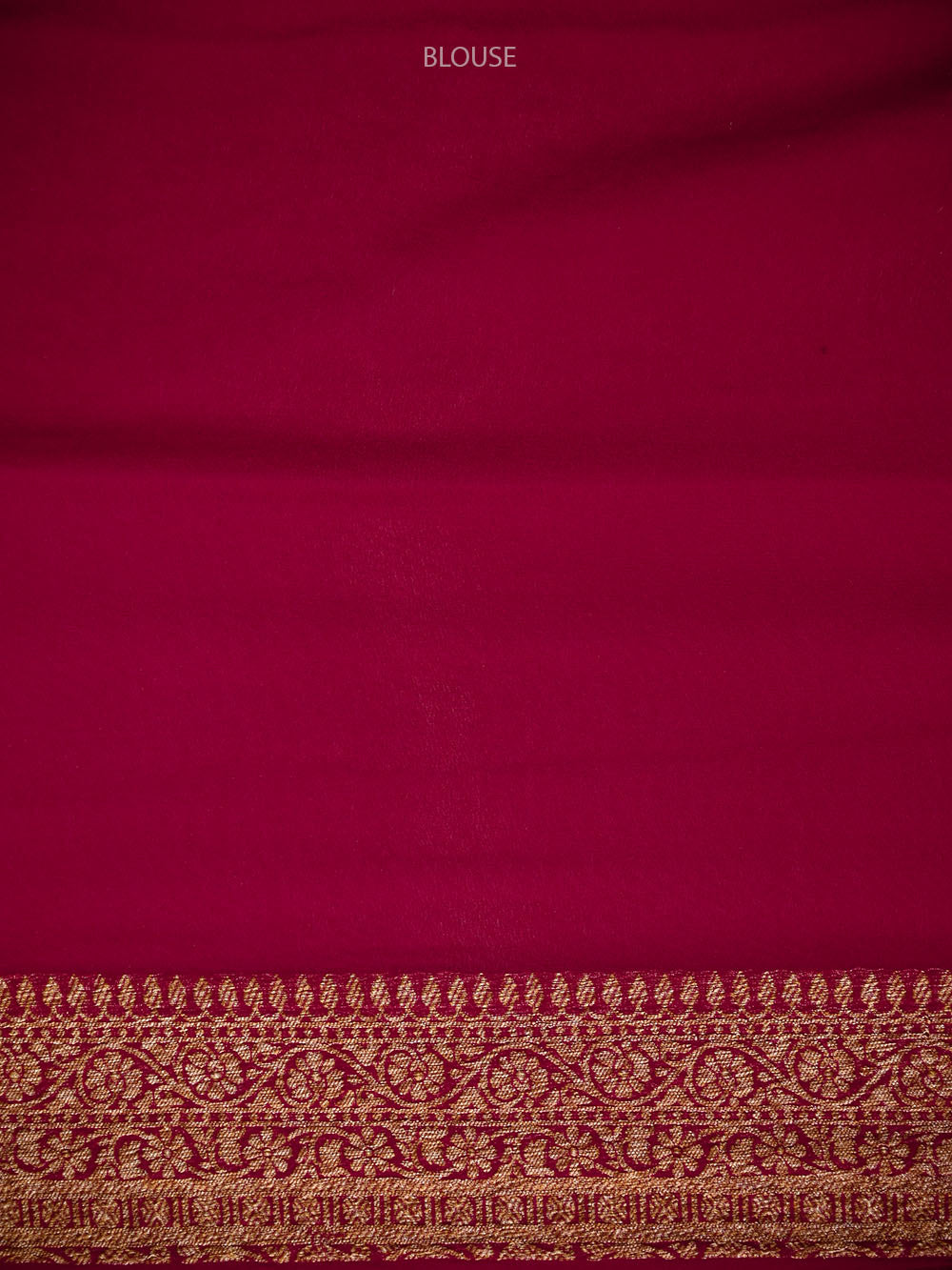 Lime Green Mantra Khaddi Georgette Handloom Banarasi Saree - Sacred Weaves