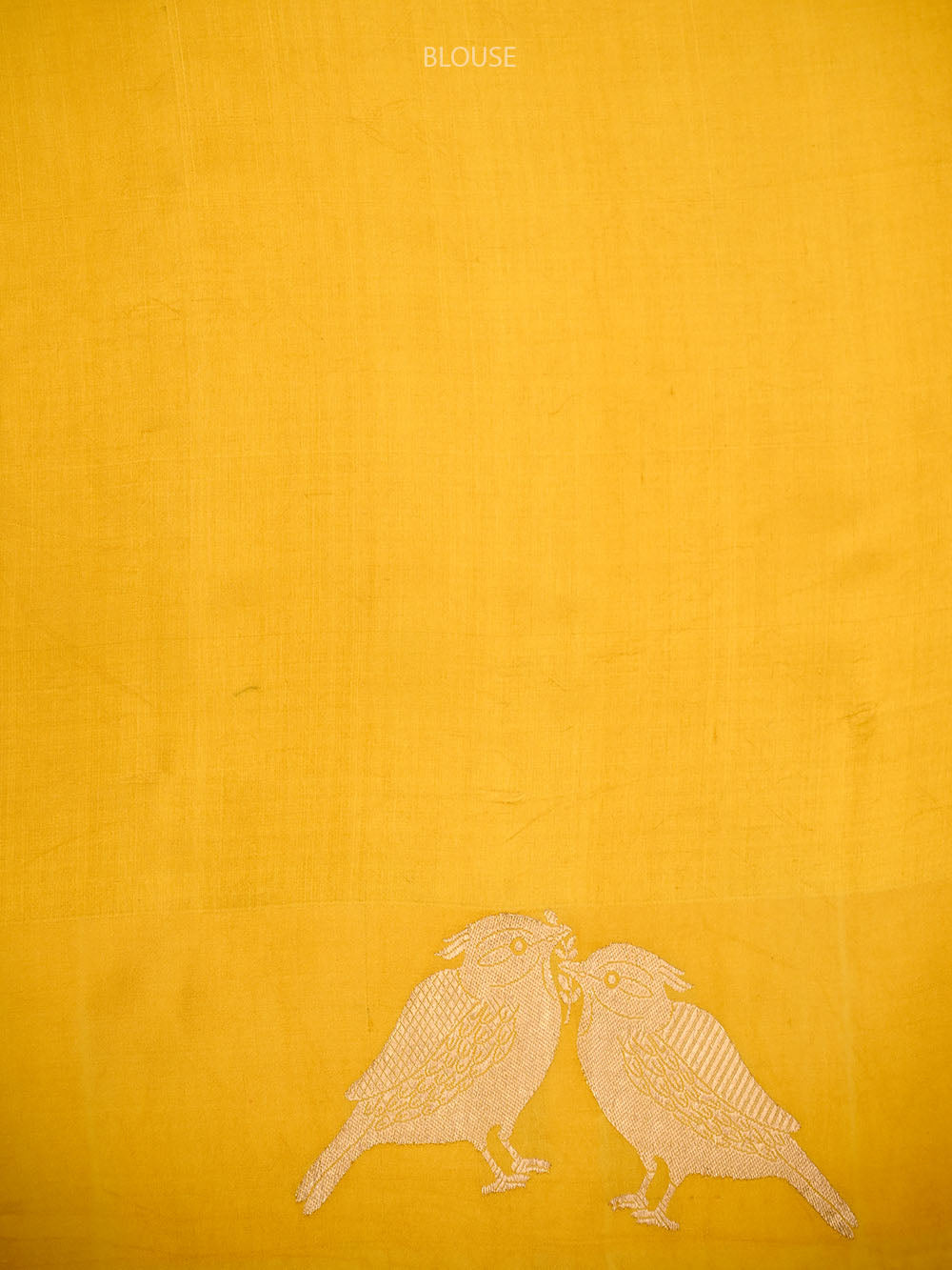 Yellow Floral Booti Pure Handloom Banarasi Soft Silk Saree - Sacred Weaves