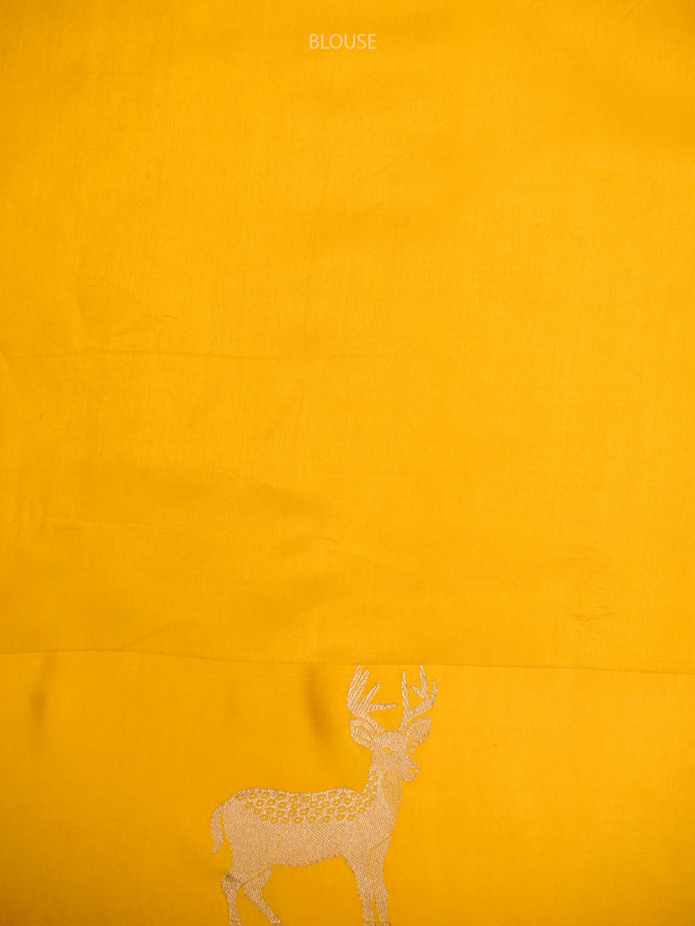 Yellow Booti Katan Silk Handloom Banarasi Saree - Sacred Weaves