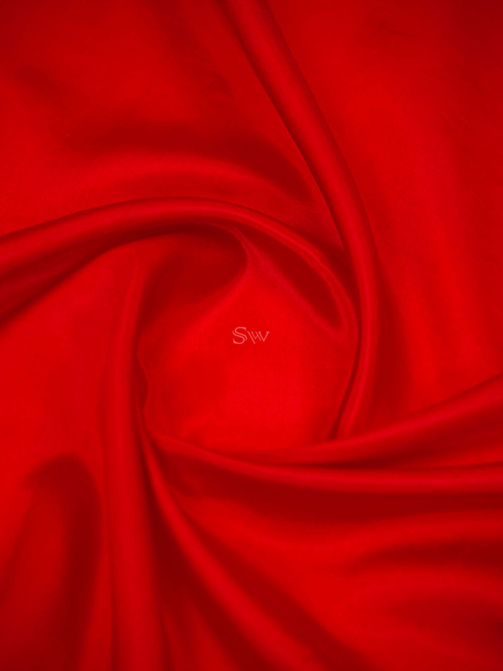 Red Sona Roopa Booti Katan Silk Handloom Banarasi Suit - Sacred Weaves