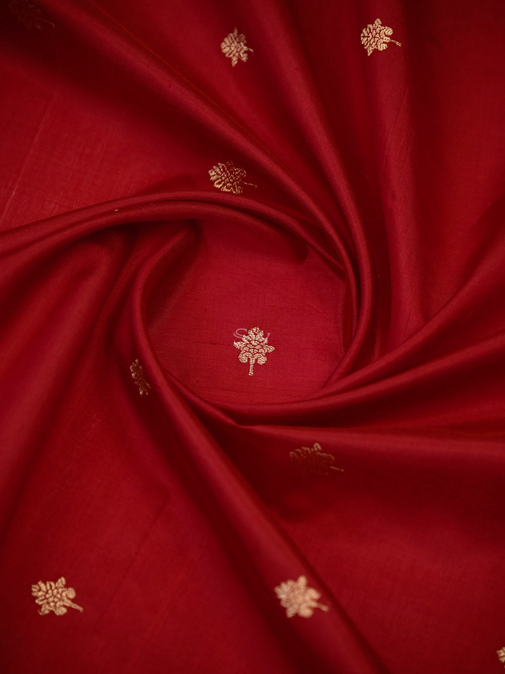 Maroon Katan Silk Handloom Banarasi Co-Ord Set - Sacred Weaves