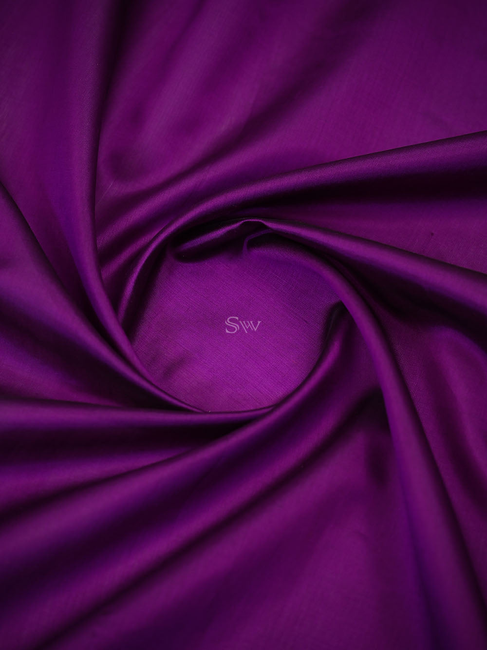 Purple Katan Silk Handloom Banarasi Co-Ord Set - Sacred Weaves