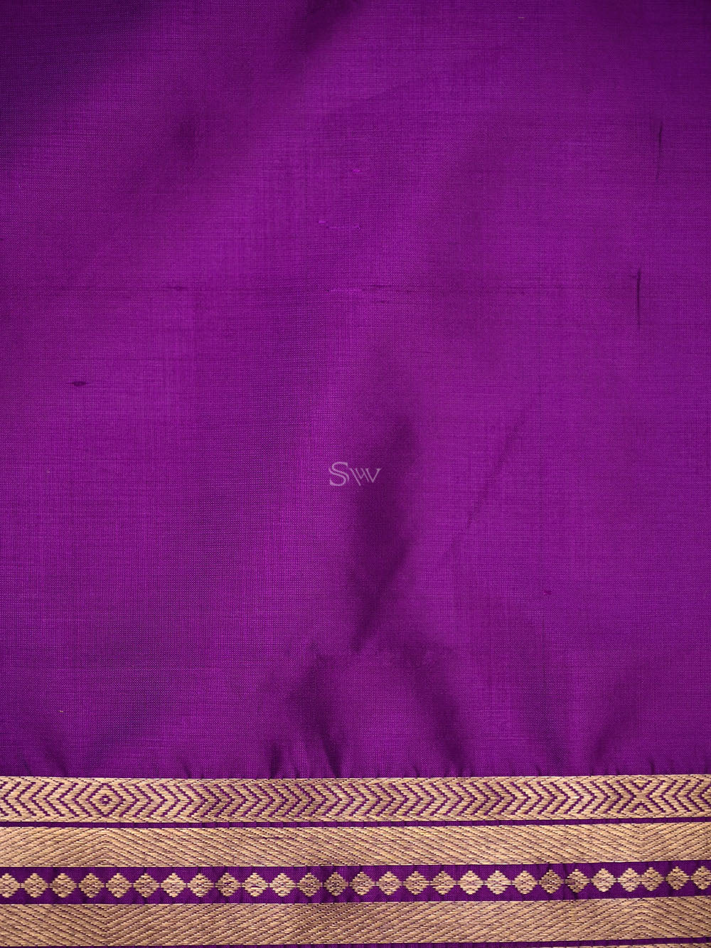 Purple Katan Silk Handloom Banarasi Co-Ord Set - Sacred Weaves