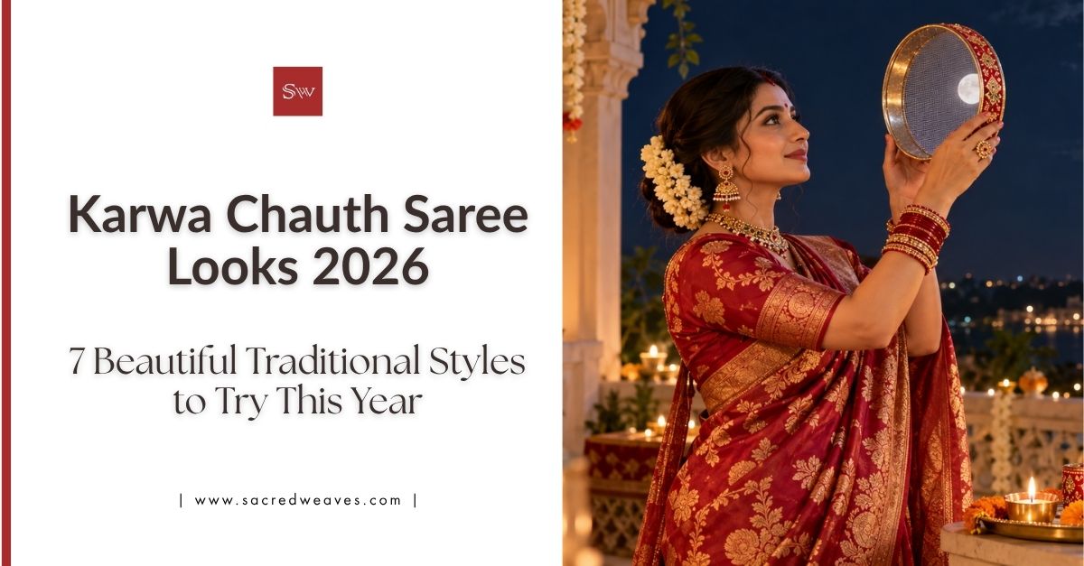 Karwa Chauth Saree Looks 2026: 7 Beautiful Traditional Styles to Try This Year
