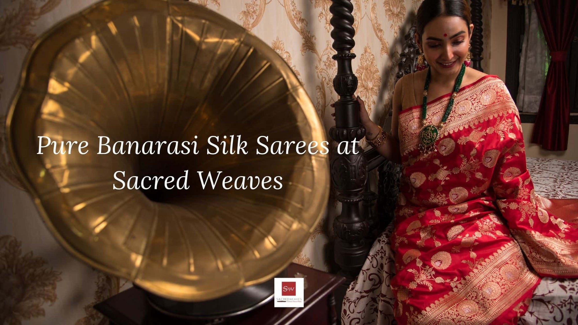 Buy Pure Banarasi Silk Sarees for Women Online