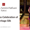 Shabana Azmi in Paithani Saree — A Timeless Celebration of Heritage Silk