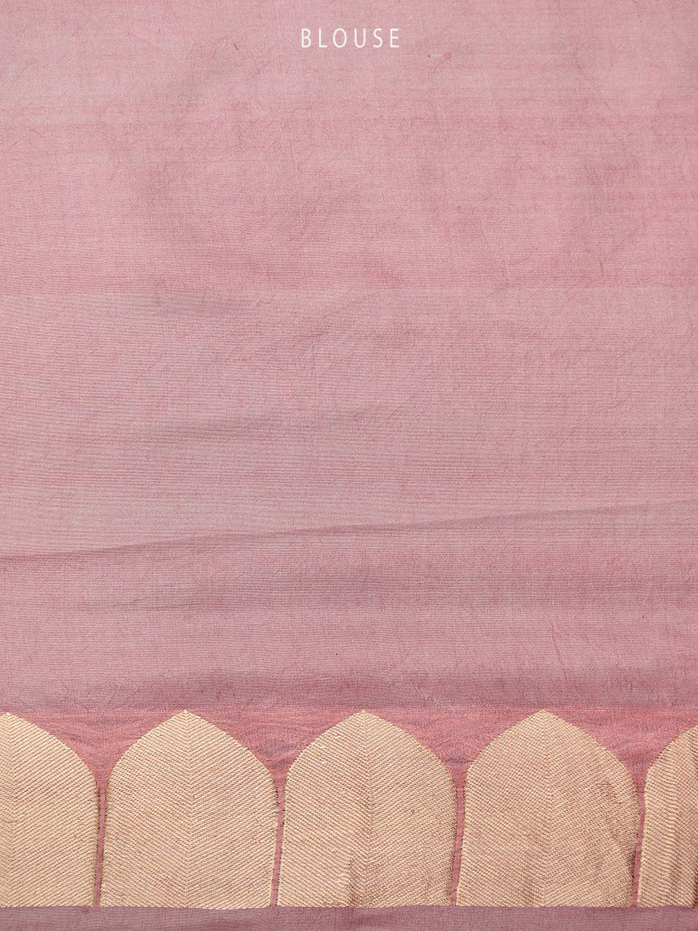 Pink Plain Satin Silk Handloom Banarasi Saree - Gift Box - Sacred Weaves