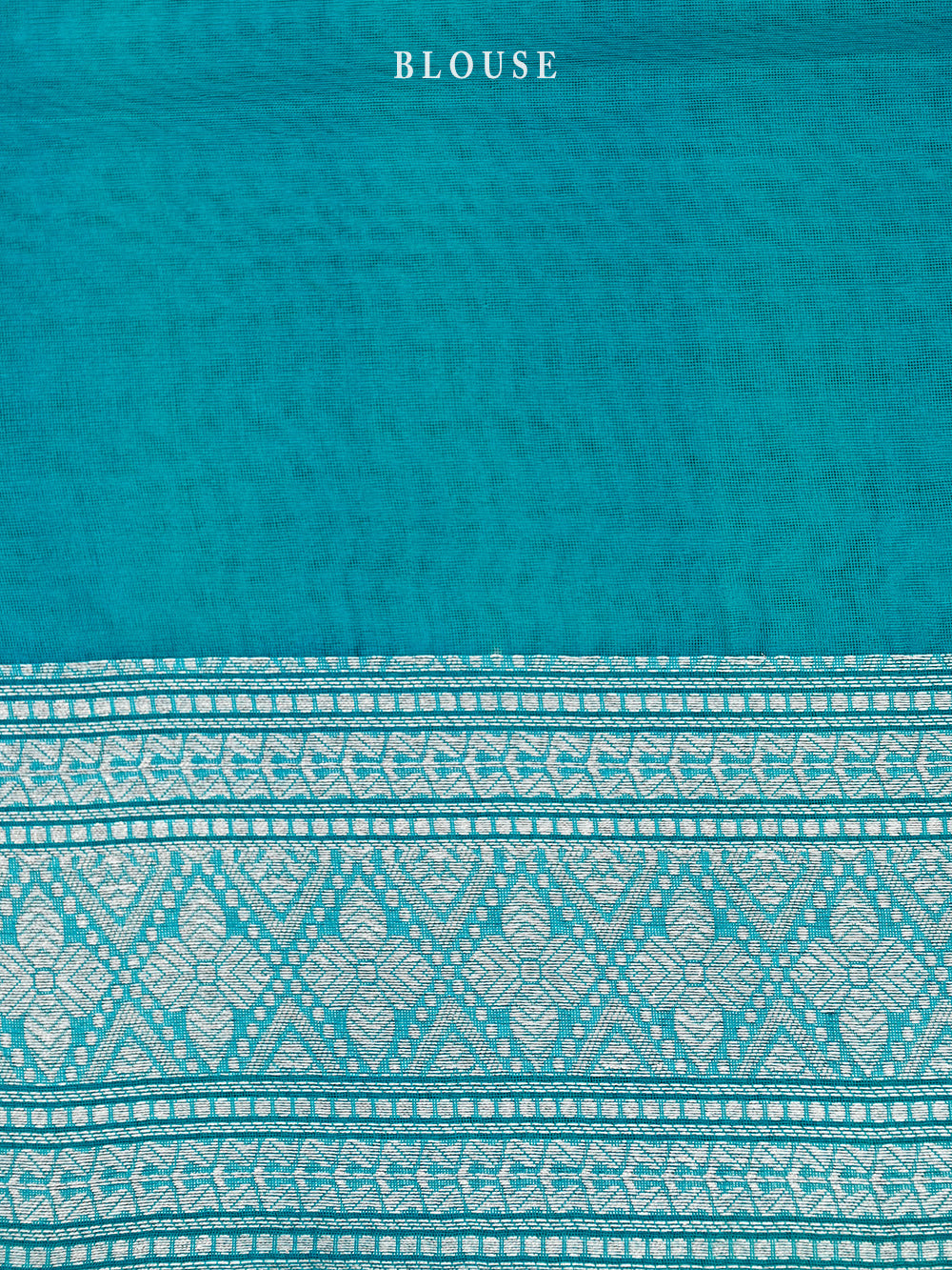 Green Blue Rangkat Organza Handloom Banarasi Saree - Sacred Weaves
