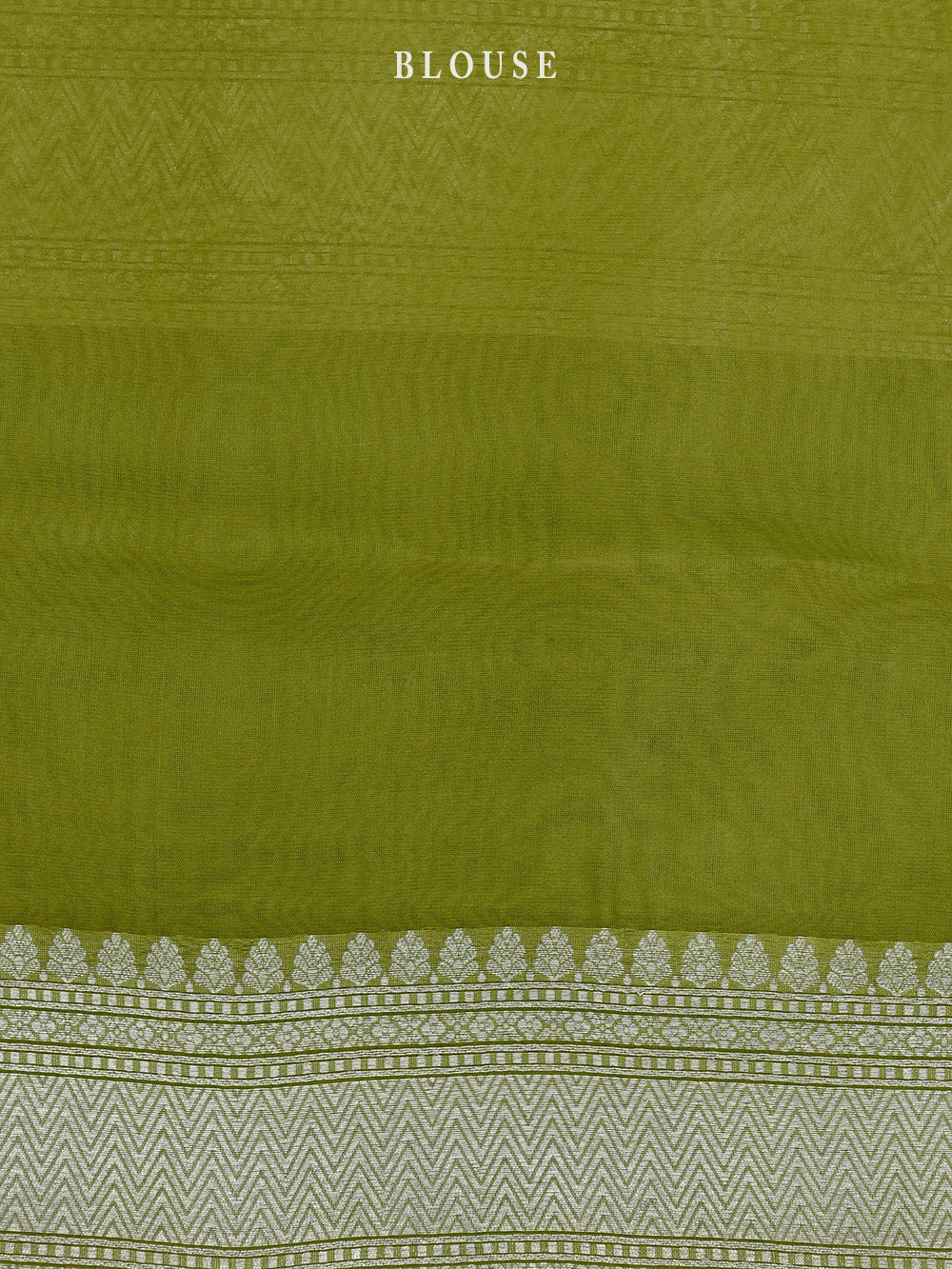 Blue Green Rangkat Organza Handloom Banarasi Saree - Sacred Weaves