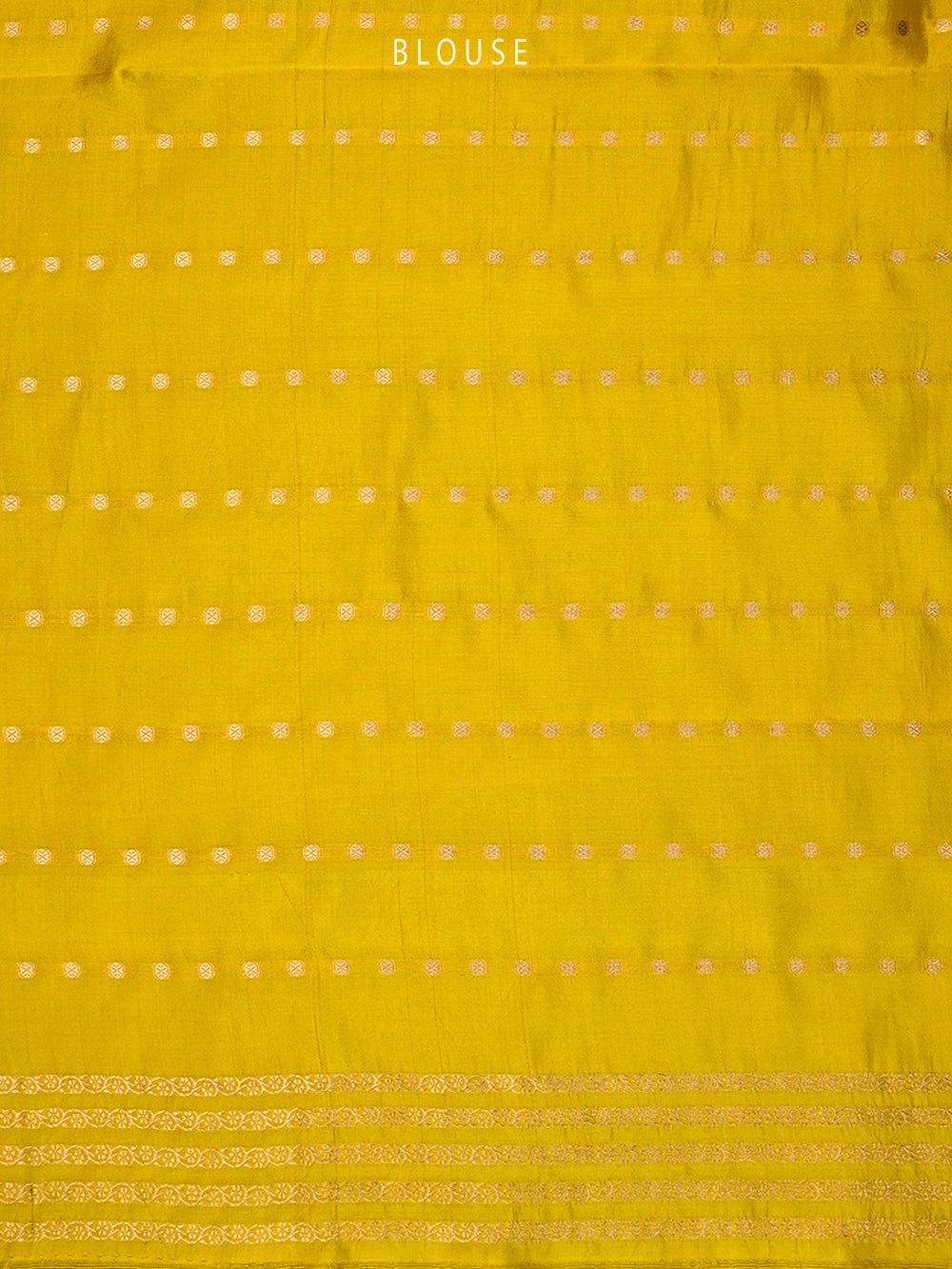 Yellow Booti Katan Silk Handloom Banarasi Saree