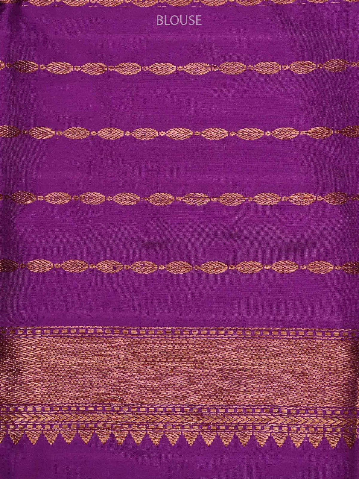 Purple Katan Silk Handloom Banarasi Saree - Sacred Weaves