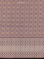Wine Booti Katan Silk Uppada Handloom Banarasi Saree