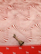 Maroon Silk Brocade Handloom Banarasi Saree - Sacred Weaves