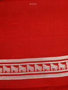 Maroon Silk Brocade Handloom Banarasi Saree - Sacred Weaves