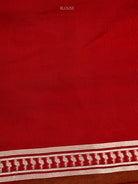 Maroon Silk Brocade Handloom Banarasi Saree - Sacred Weaves