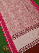 Magenta Silk Brocade Handloom Banarasi Saree - Sacred Weaves