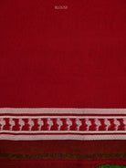 Magenta Silk Brocade Handloom Banarasi Saree - Sacred Weaves