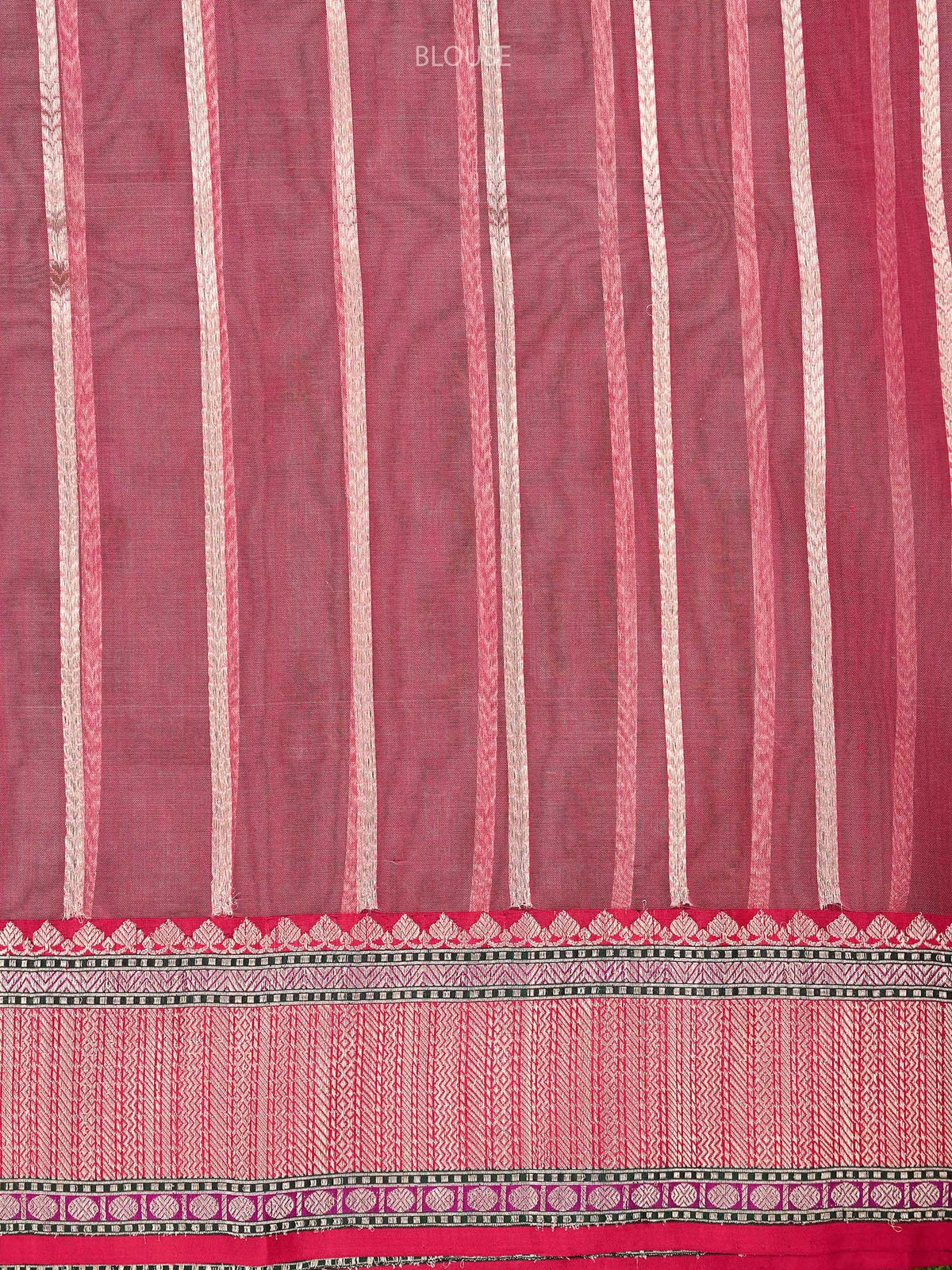 Beige Booti Organza Tissue Silk Handloom Banarasi Saree - Sacred Weaves
