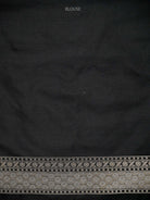 Black Sona Roopa Jaal Katan Silk Handloom Banarasi Saree