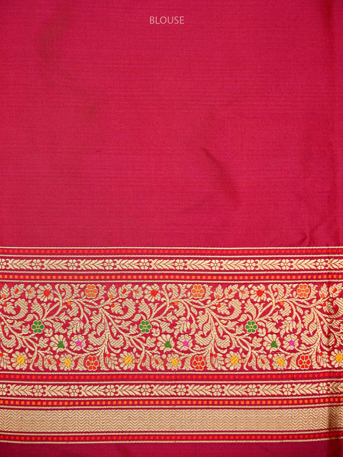Wine Booti Katan Silk Handloom Banarasi Saree