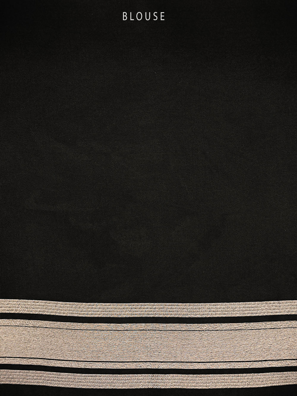 Black Silk Brocade Handloom Banarasi Saree