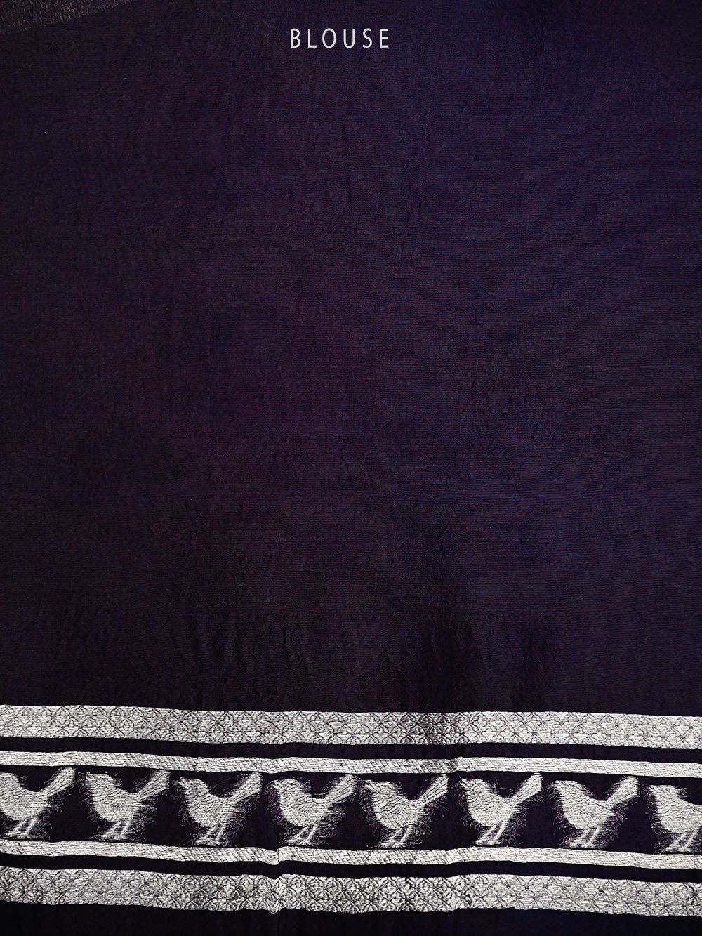 Purple Silk Brocade Handloom Banarasi Saree