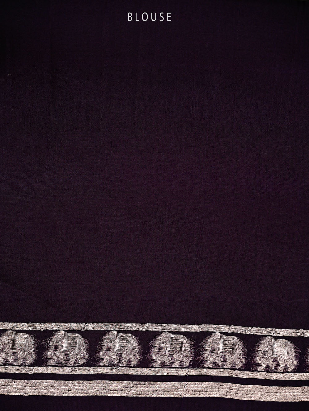 Purple Silk Brocade Handloom Banarasi Saree