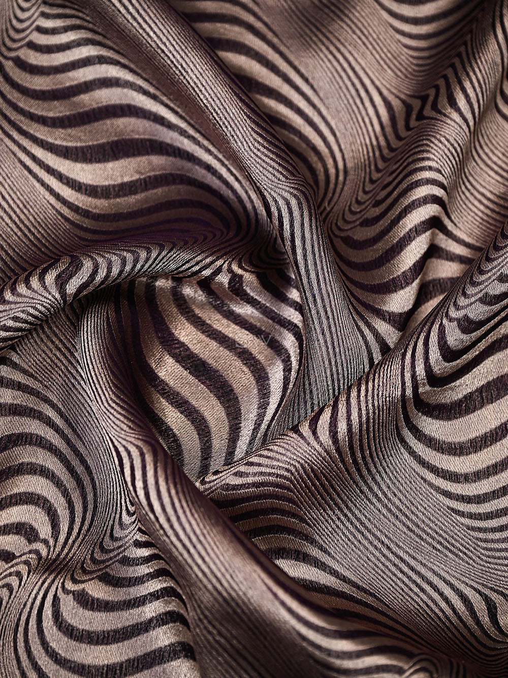 Purple Silk Brocade Handloom Banarasi Saree