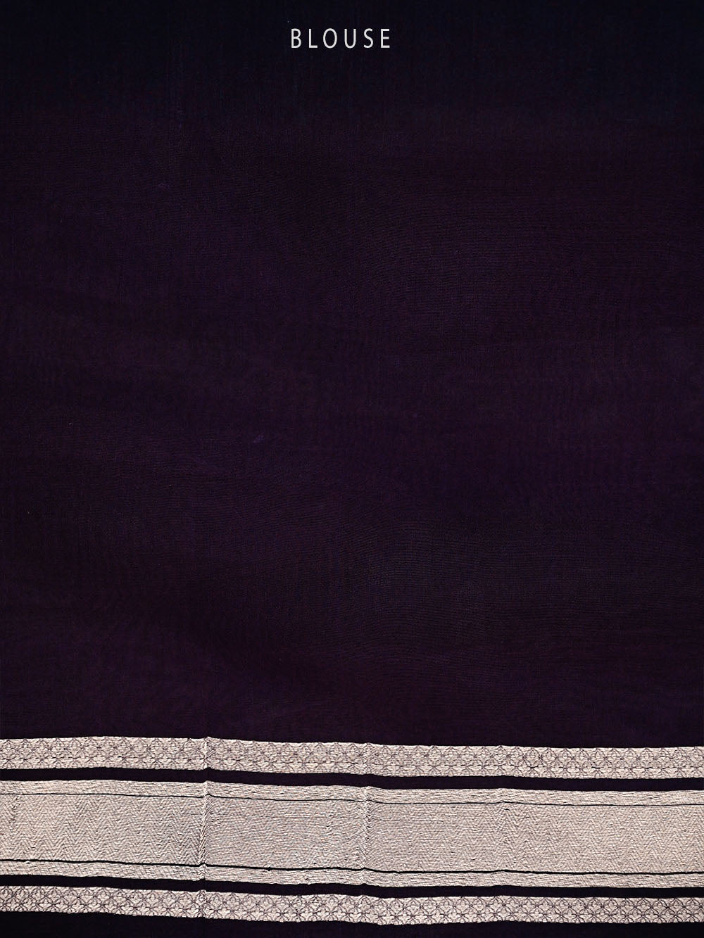 Purple Silk Brocade Handloom Banarasi Saree
