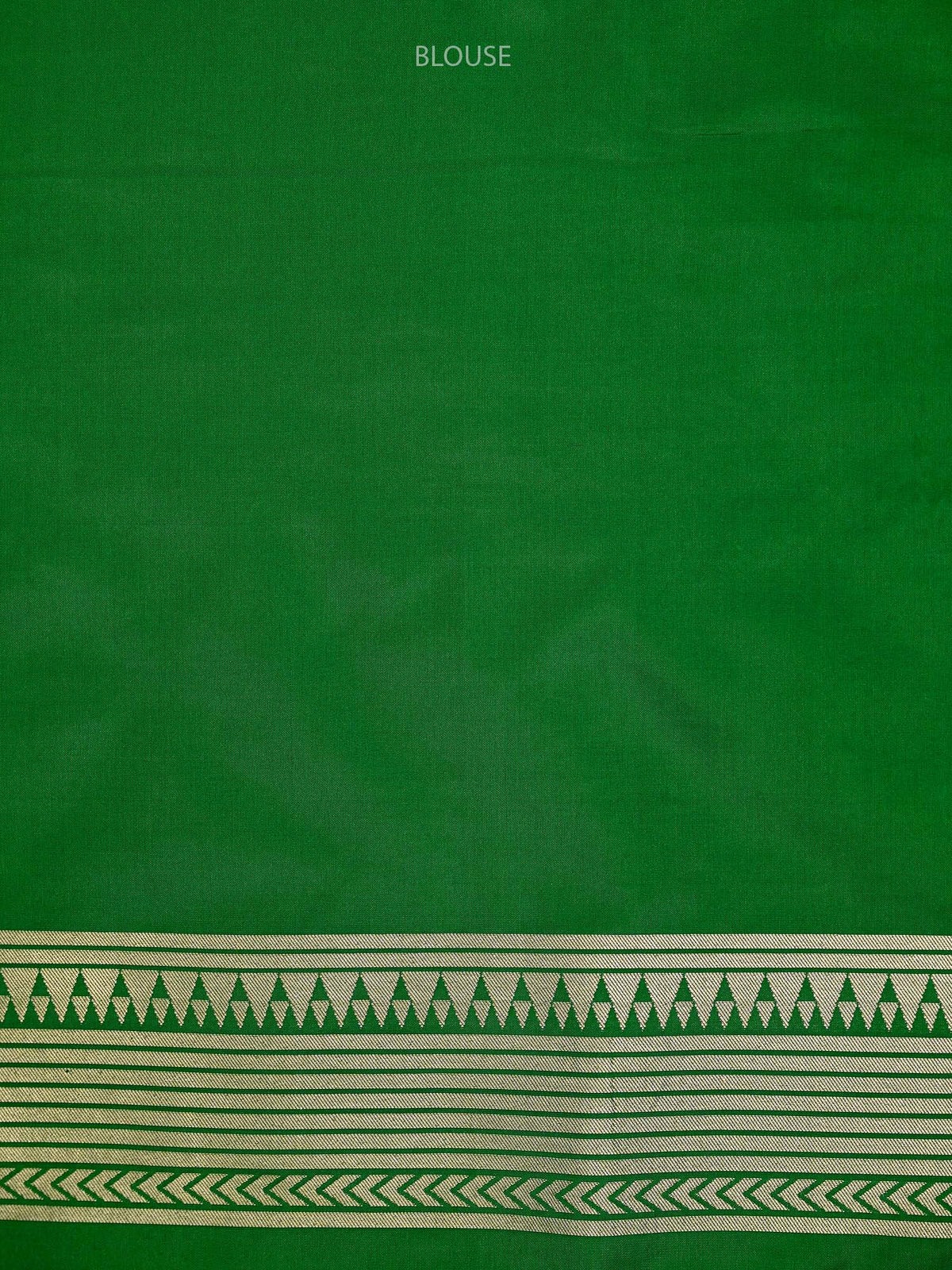 Green Katan Silk Handloom Banarasi Saree - Sacred Weaves