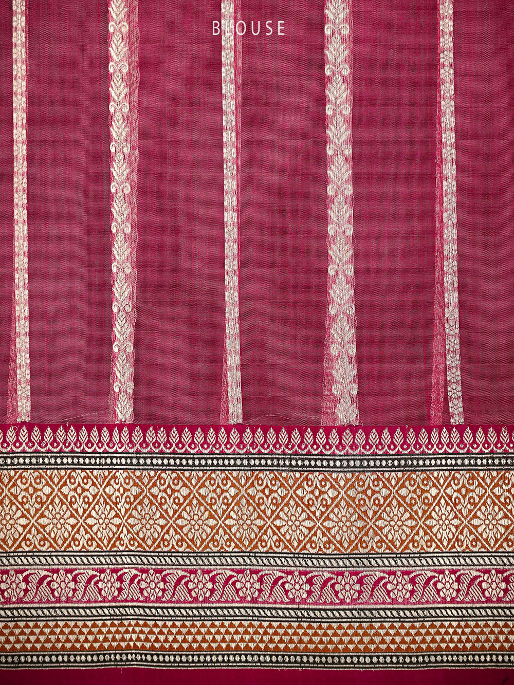 Beige Booti Organza Tissue Silk Handloom Banarasi Saree