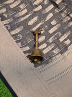 Navy Blue Silk Brocade Handloom Banarasi Saree