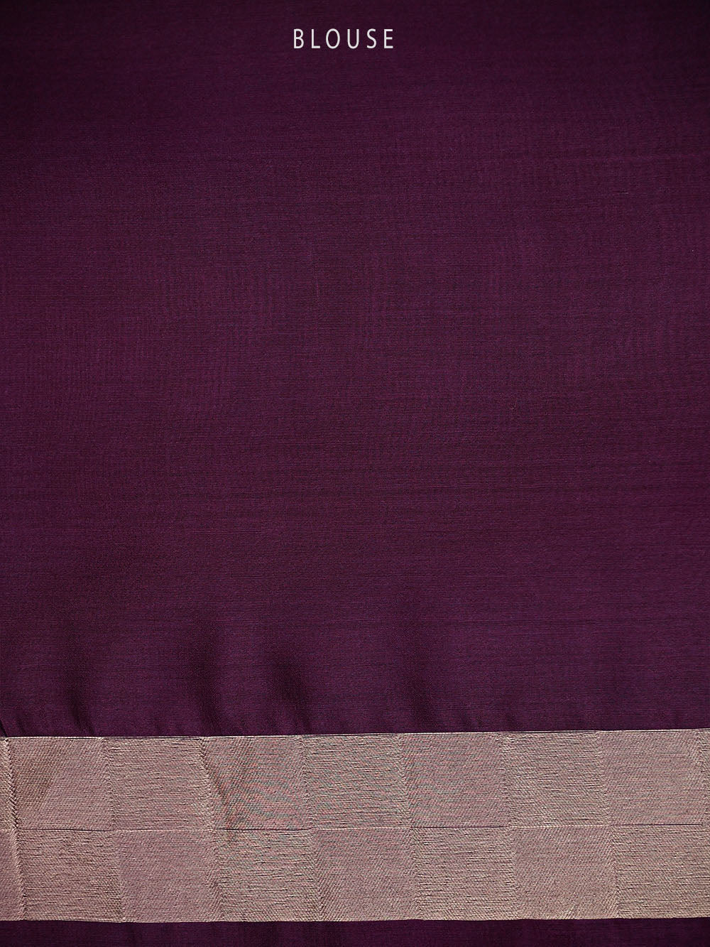 Dark Purple Silk Brocade Handloom Banarasi Saree