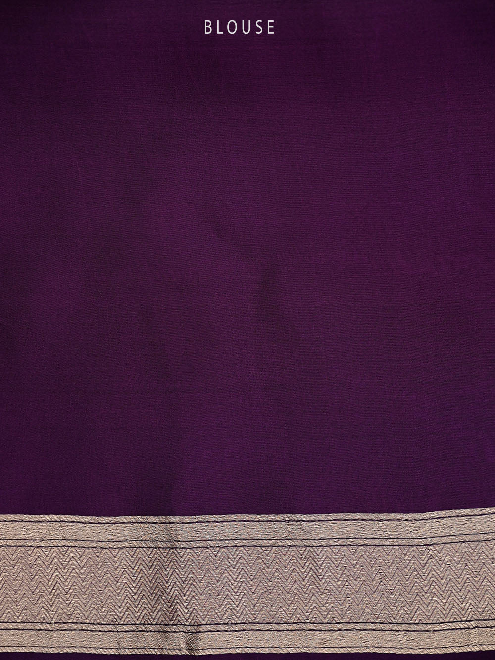 Purple Silk Brocade Handloom Banarasi Saree