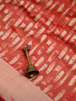 Red Silk Brocade Handloom Banarasi Saree