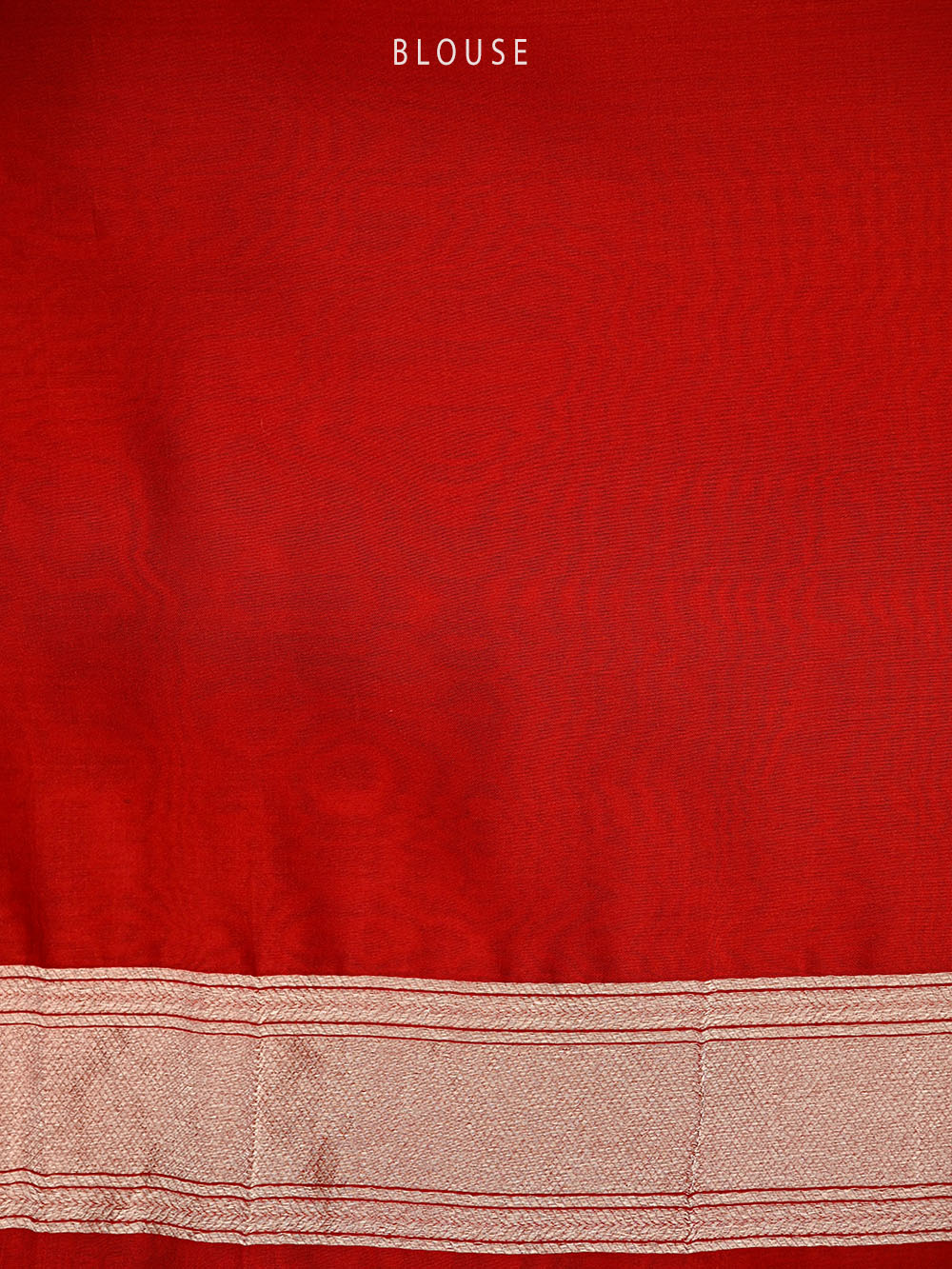 Red Silk Brocade Handloom Banarasi Saree