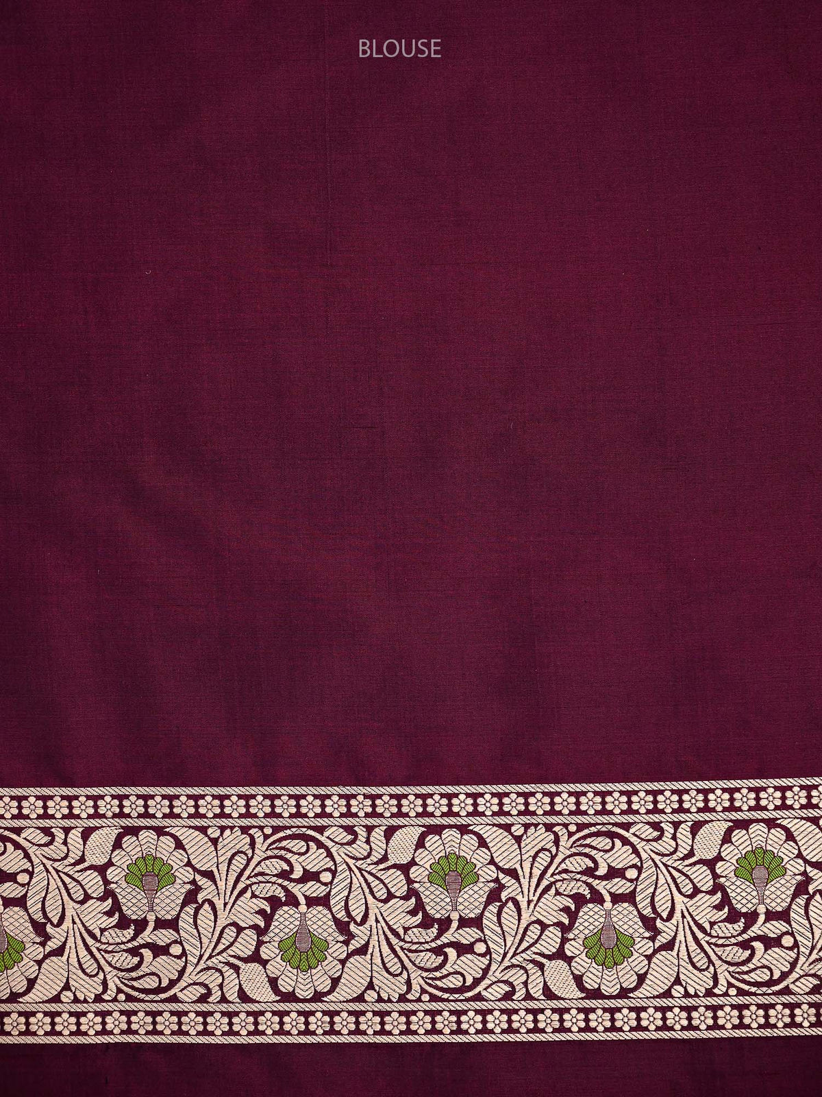 Wine Meenakari Jaal Uppada Katan Silk Handloom Banarasi Saree