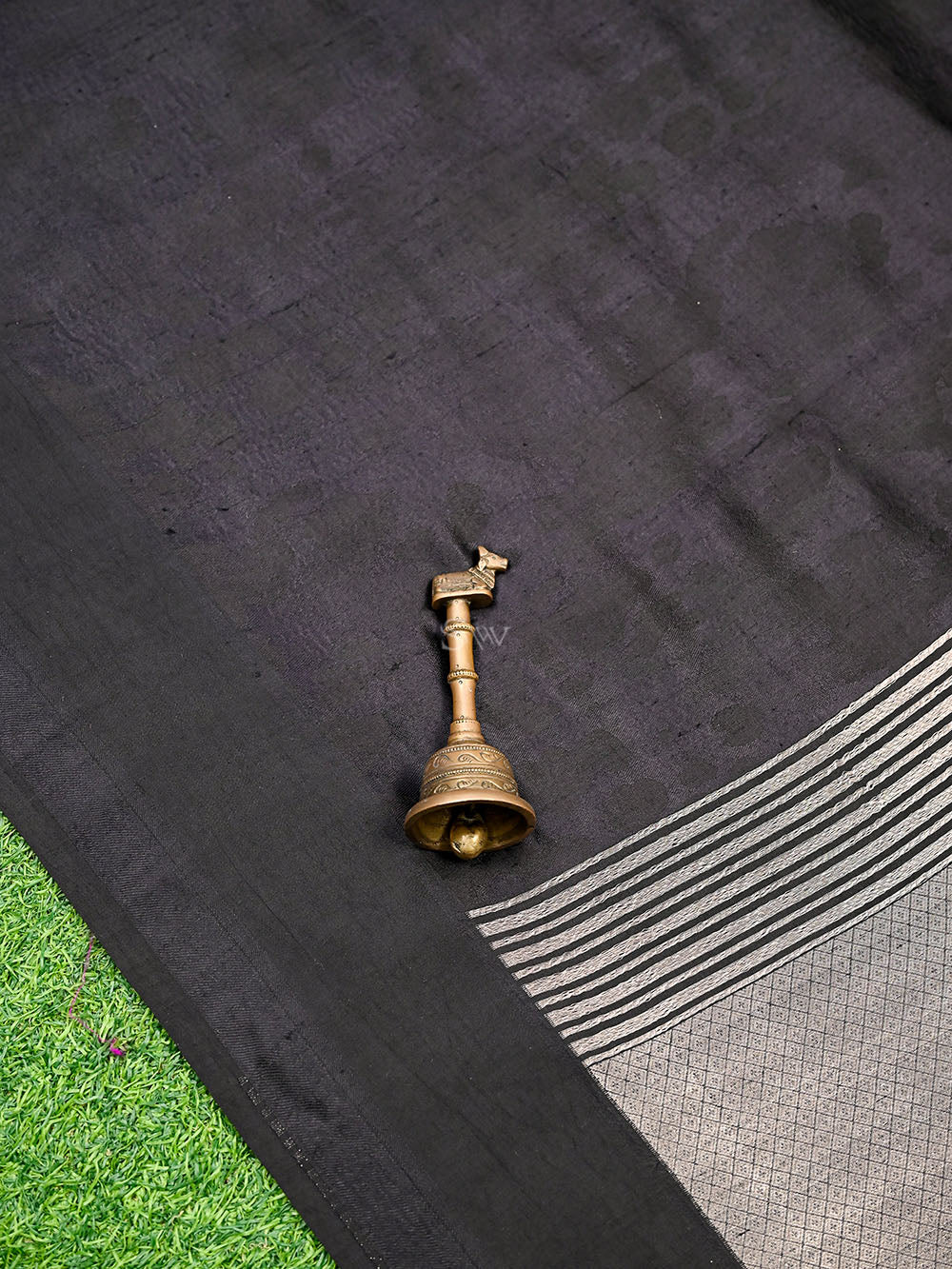 Black Silk Handloom Banarasi Saree
