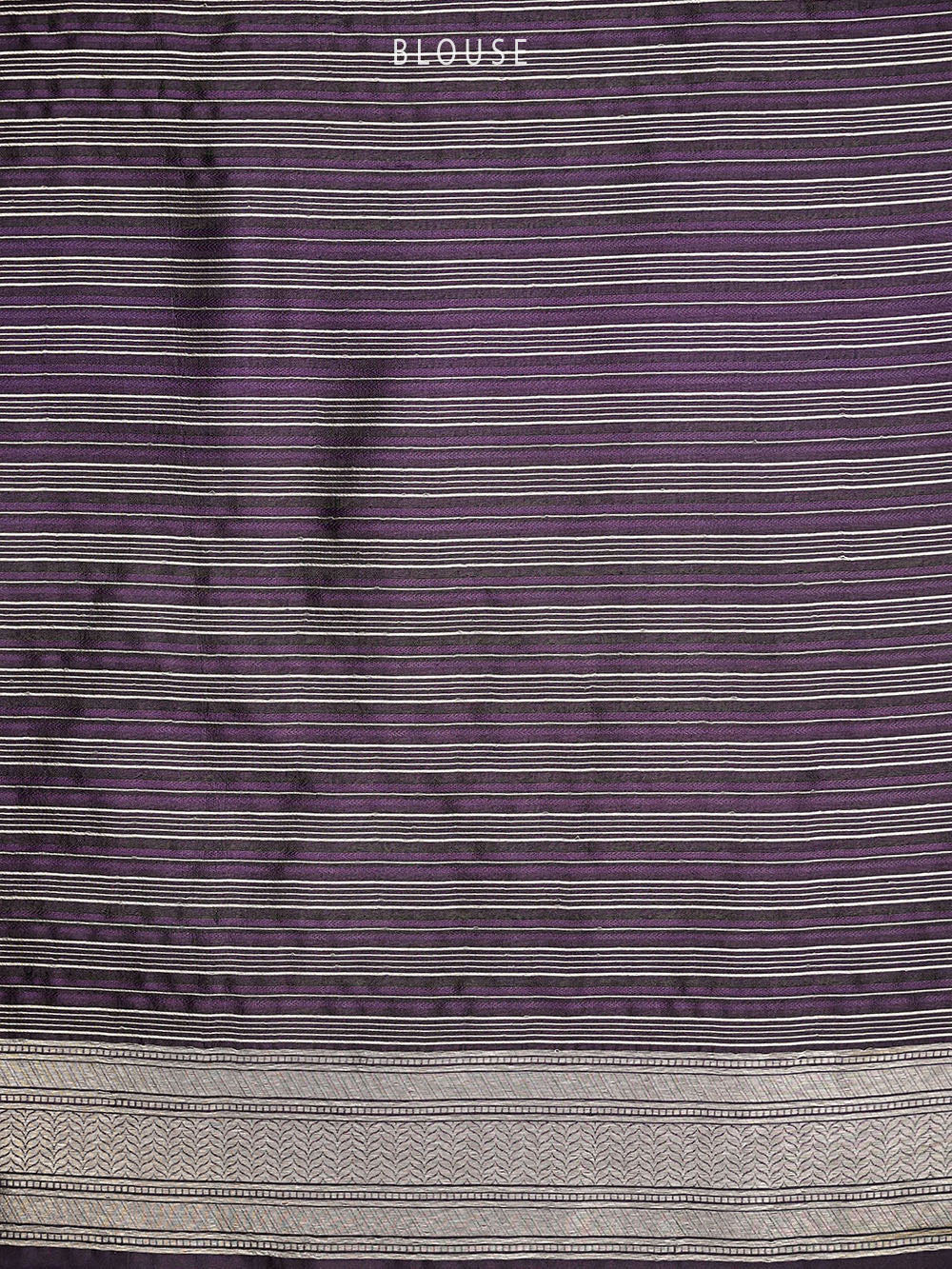 Purple Silk Handloom Banarasi Saree