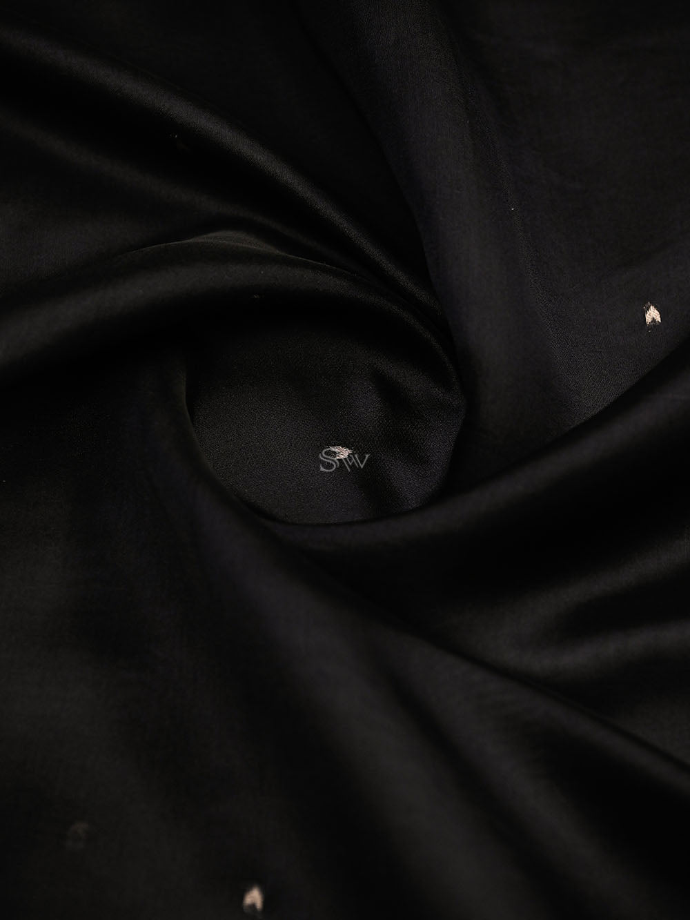 Black Booti Organza Handloom Banarasi Saree