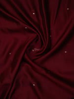 Wine Booti Organza Handloom Banarasi Saree