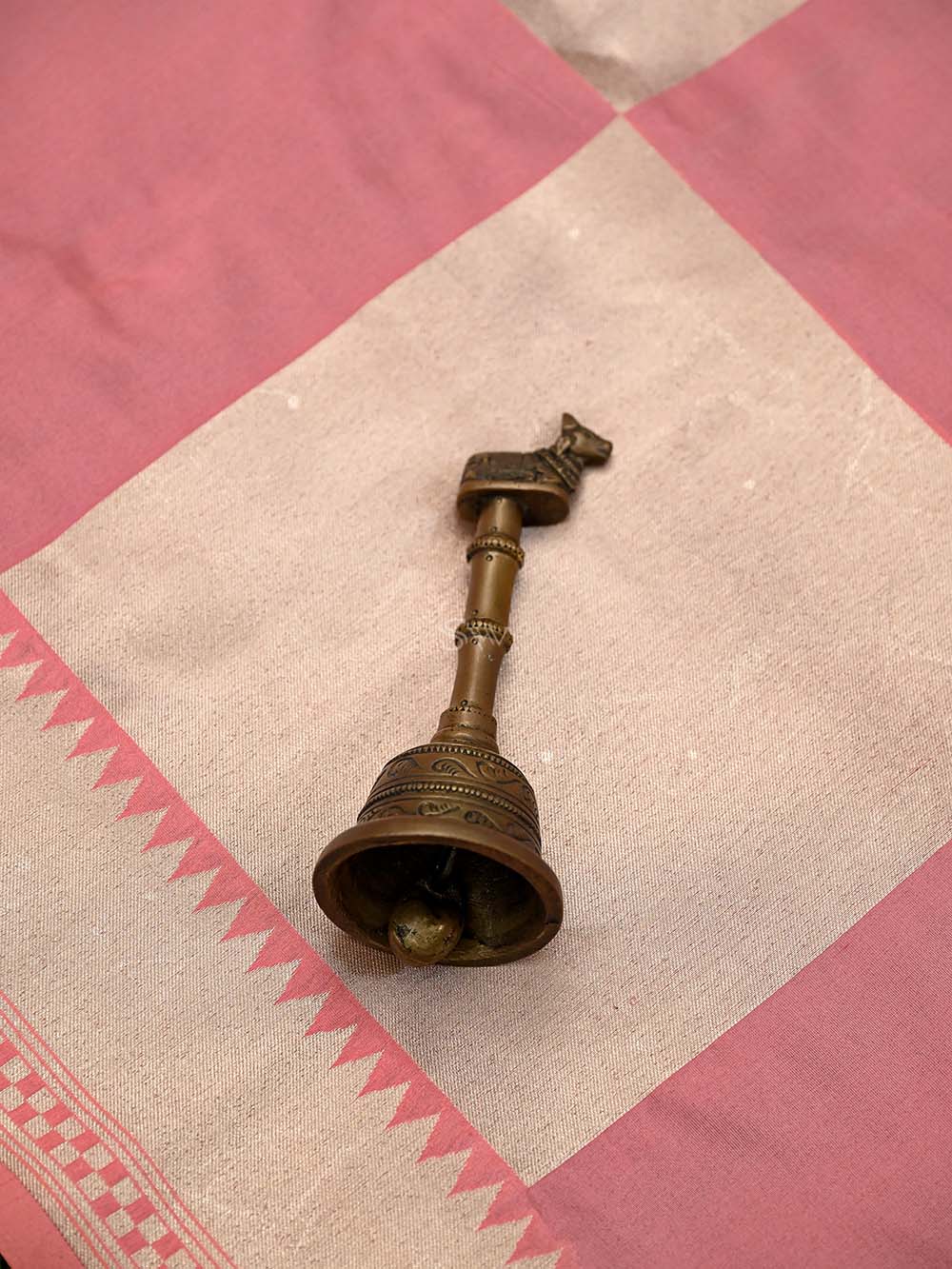 Pastel Pink Katan Silk Handloom Banarasi Saree