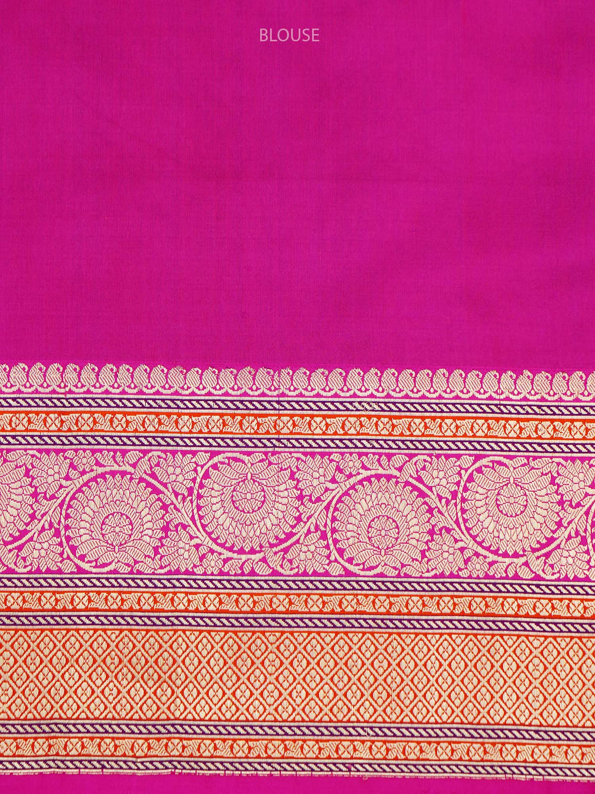 Bottle Green Booti Konia Tussar Silk Handloom Banarasi Saree