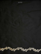 Black Sona Roopa Booti Katan Silk Handloom Banarasi Saree - Sacred Weaves