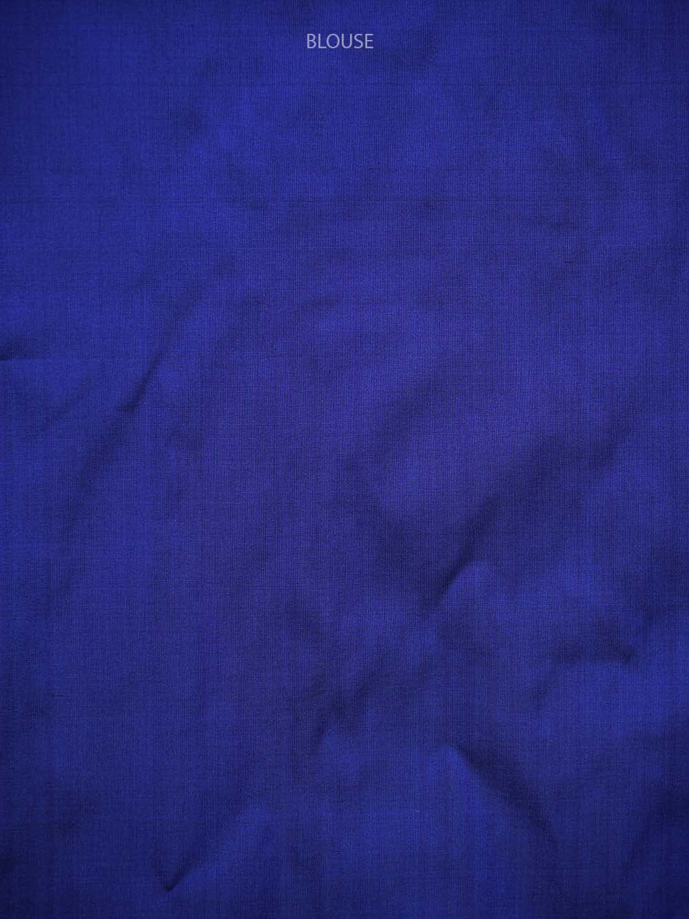 Blue Sona Roopa Booti Katan Silk Handloom Banarasi Saree - Sacred Weaves