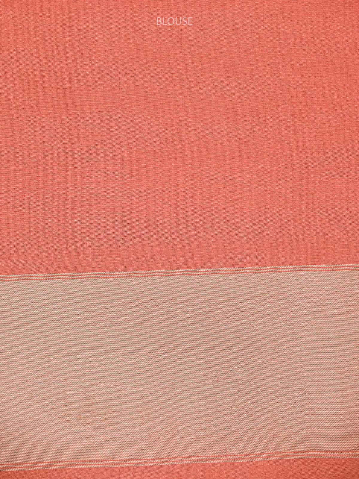 Pink Jaal Katan Silk Handloom Banarasi Saree